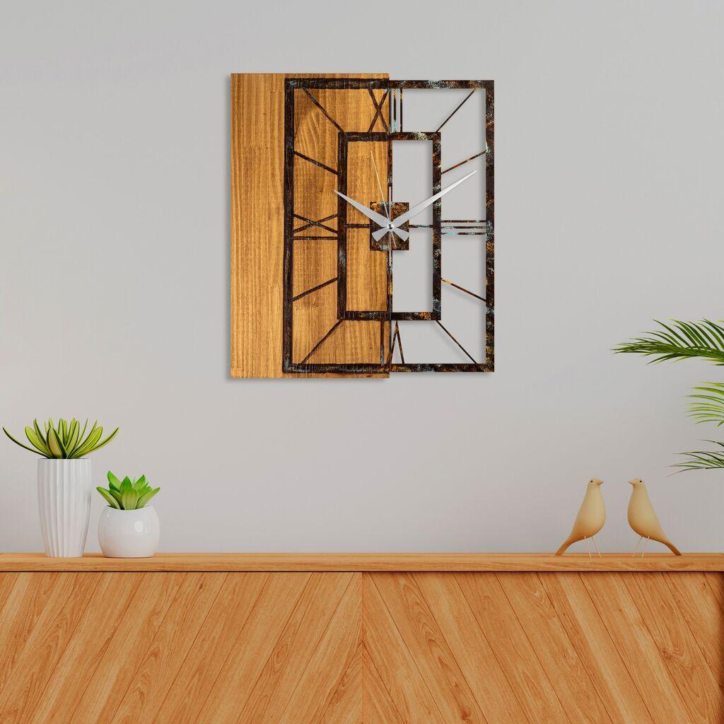 Wallity dzиден часовник 37 A, 49 x 58 см, црн