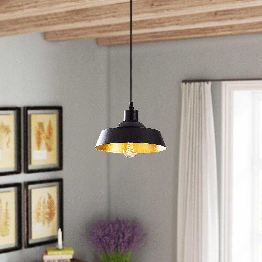 Opviq Luster Berceste-189BLACK-S, 107cm 22x22 cm, E27, 40W, црна