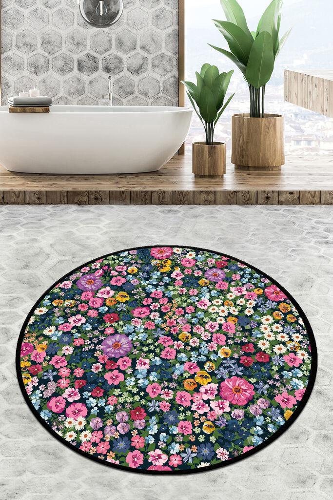 Тепих за бања L'essentiel Maison Antoryum, 80cm, Шарена