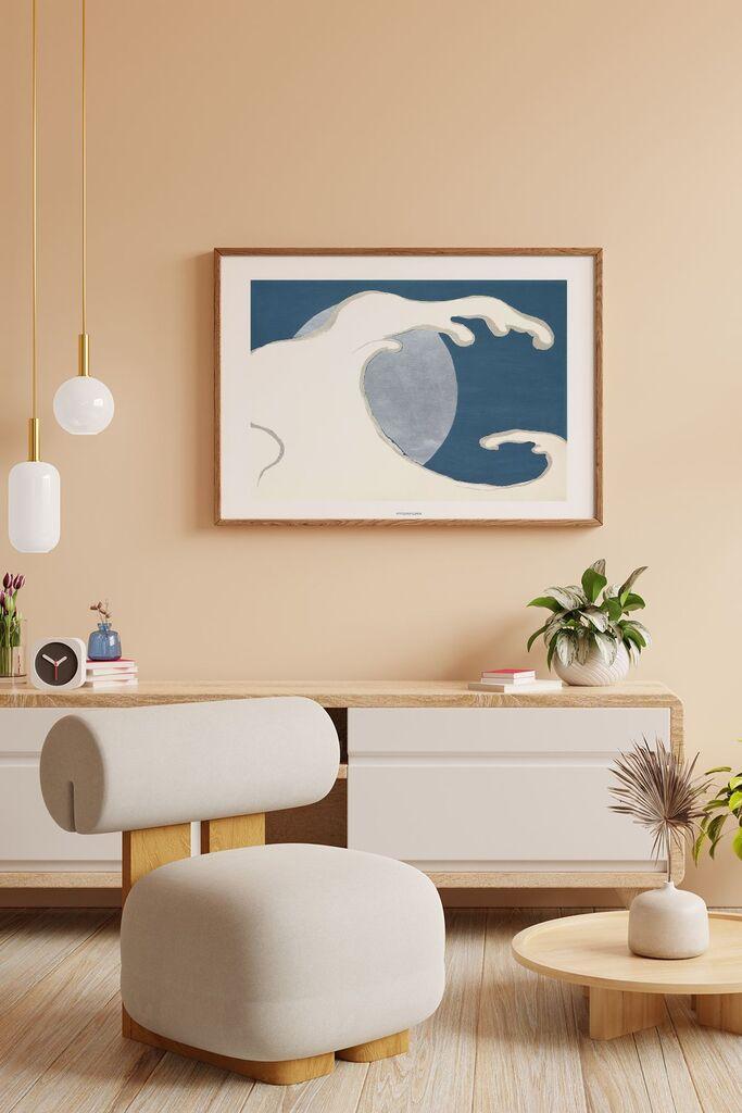 Врамена слика Wallity Lmnmdlkahve6, 33x48 см