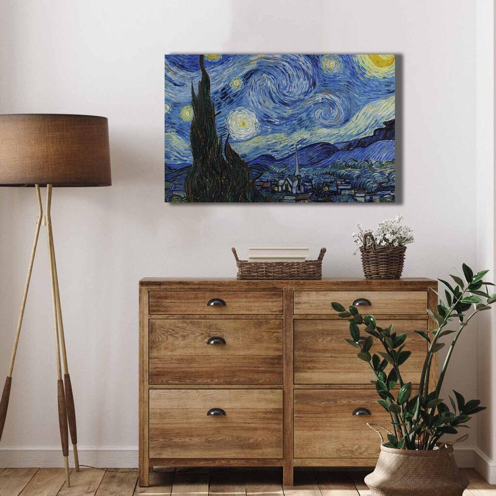 Wallity 4570VANGOGH074 Декоративна слика, 70x45 см