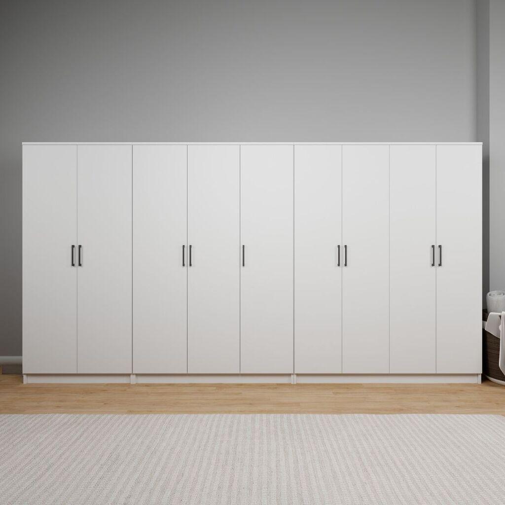 Гардеробер Hanah Home Kardelen 1600-109, 340x180x51.8 см, бела