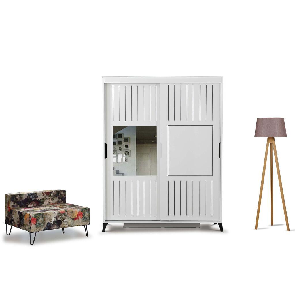 Гардеробер Hanah Home Pasific Home Fuga 130, 130x216x60 см, бела