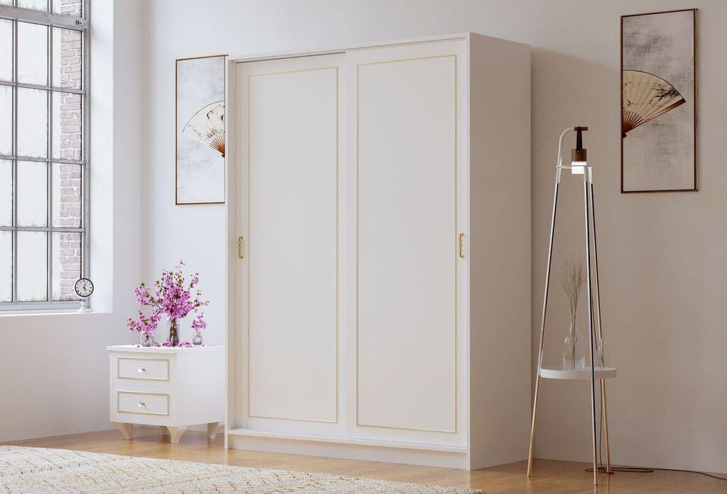 Гардеробер Hanah Home Rb-093, 140x190x56 см, бел