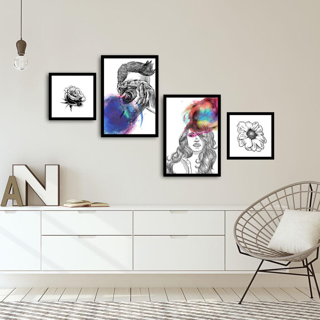 Wallity Picture 4PSCT-20, 4 дела, 136 x 75 см