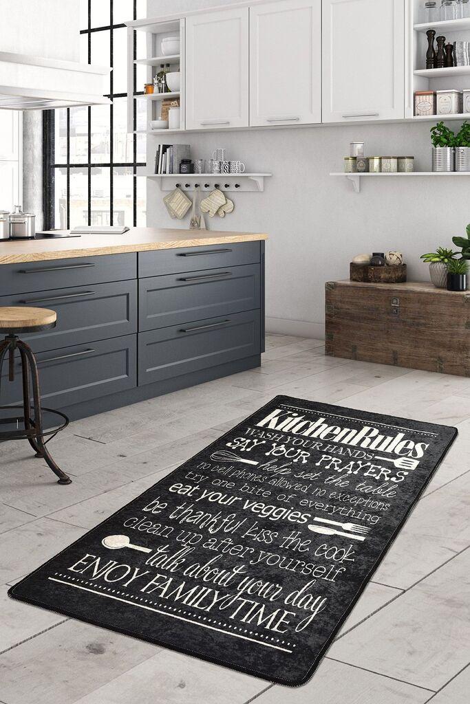 Кујна за тепих Conceptum Hypnose, 80x200cm, црна