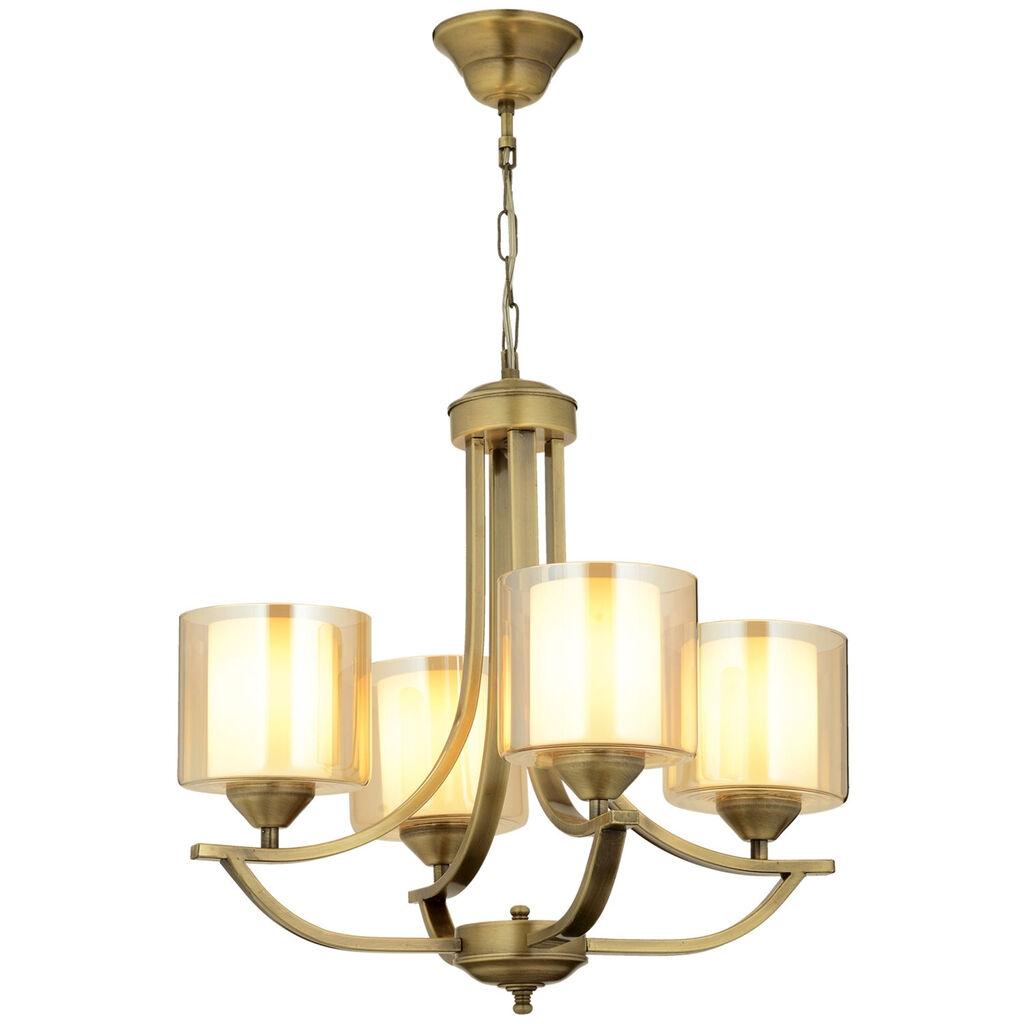 Opviq Chandelier AV-65228-4E, 82 cm, Златна боја