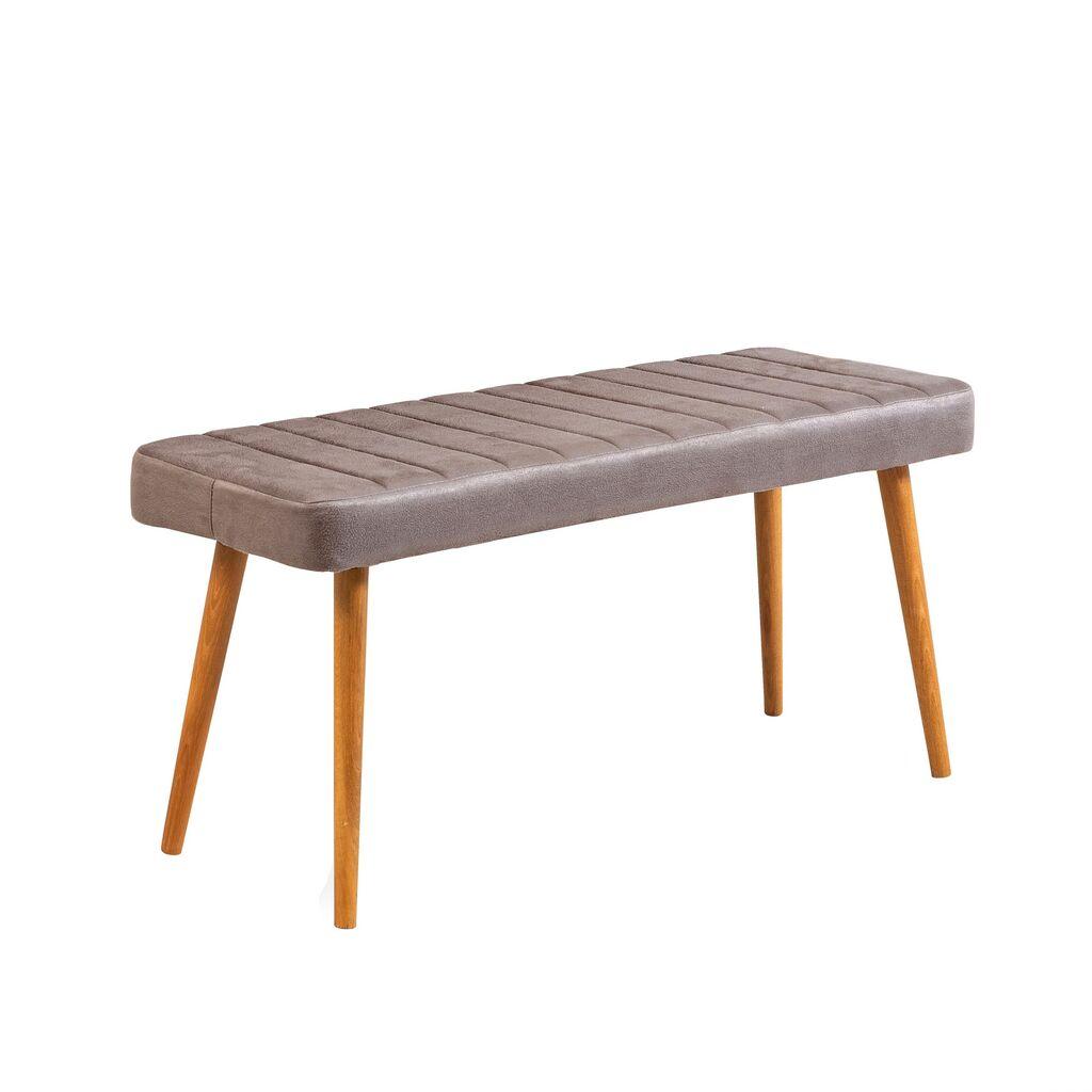 Клупа Hanah Home Stormi, 100x39 см, кафеава