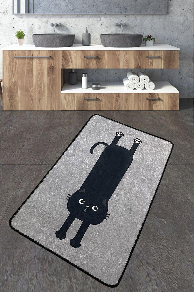L'Essentiel Maison Comfort патос за бања, 70x120cm, сива