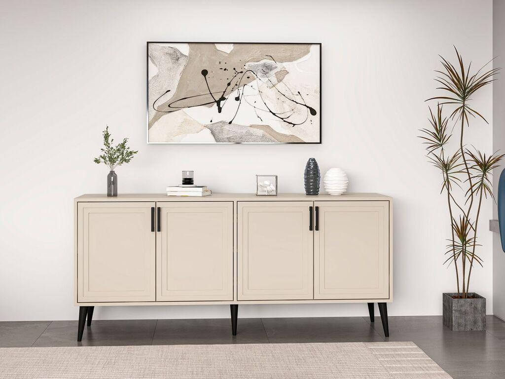 Hanah Home Console Prime, 180x81x45 см, беж