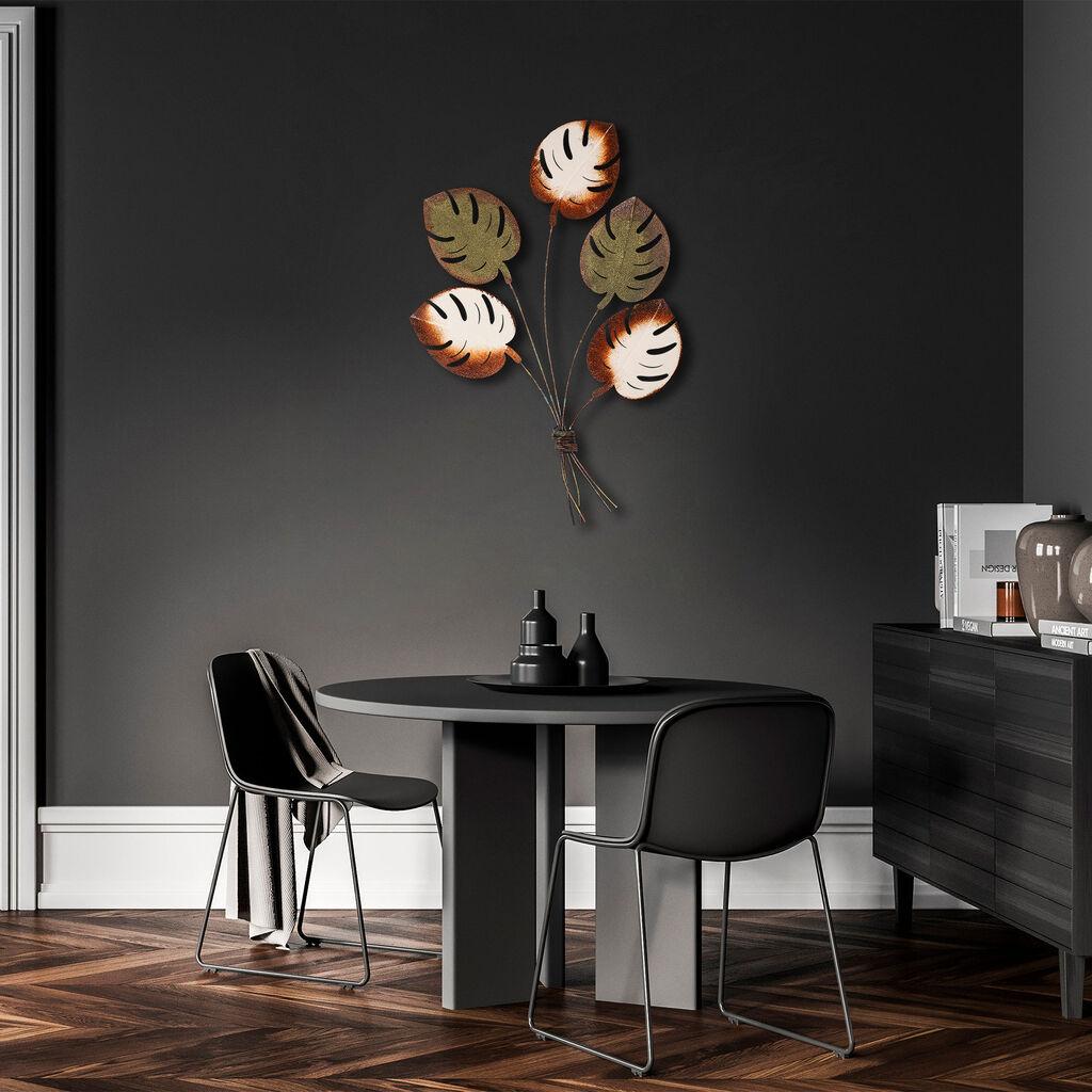 Wallity декорација за ѕид Монстера v2, 67 x 100 см, шарена