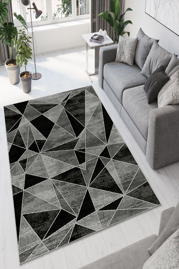 Conceptum Hypnose тепих W942, 120x180 cm, црно-сив
