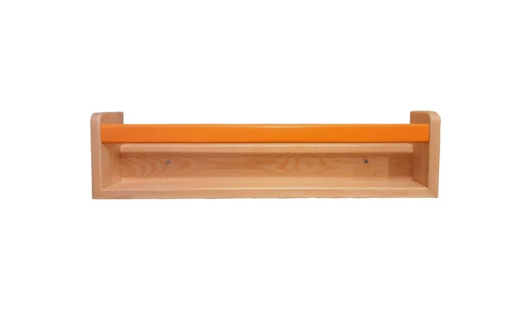 Полица за куќата Hanah Home, 56x14.5x8 см, портокалова