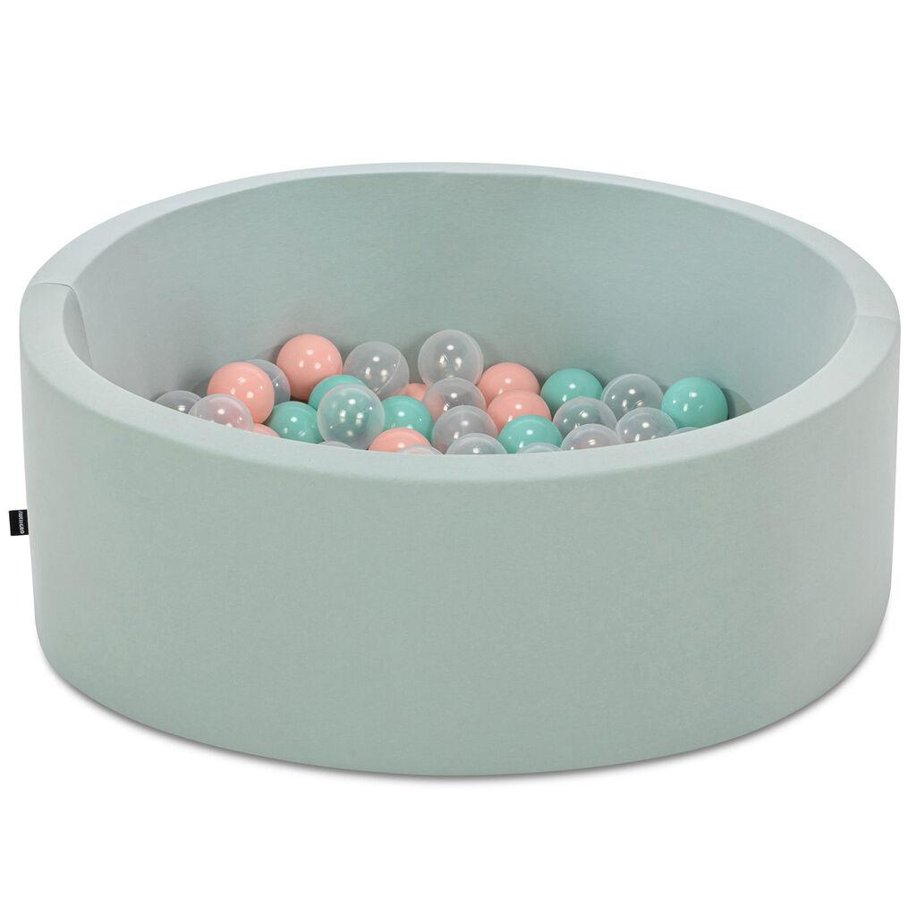 Базен со топчиња Aberto Design, Bubble Pops v10, 85x85x30 см, во пресрет на празни места