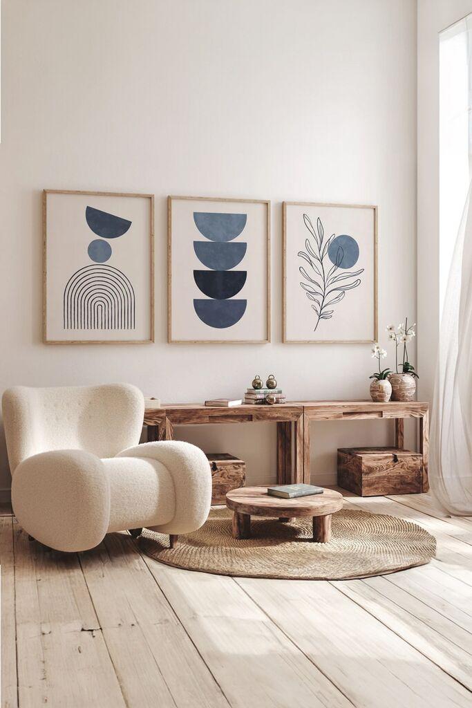 Слика Wallity 3Dartsoho42, 3 дела, 33 x 48 см