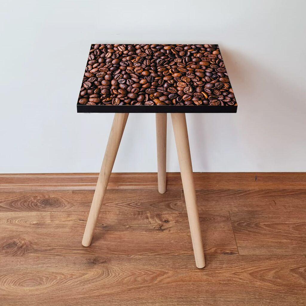 Маса Hanah Home Club Shp226, 35x42x35 см, кафеава