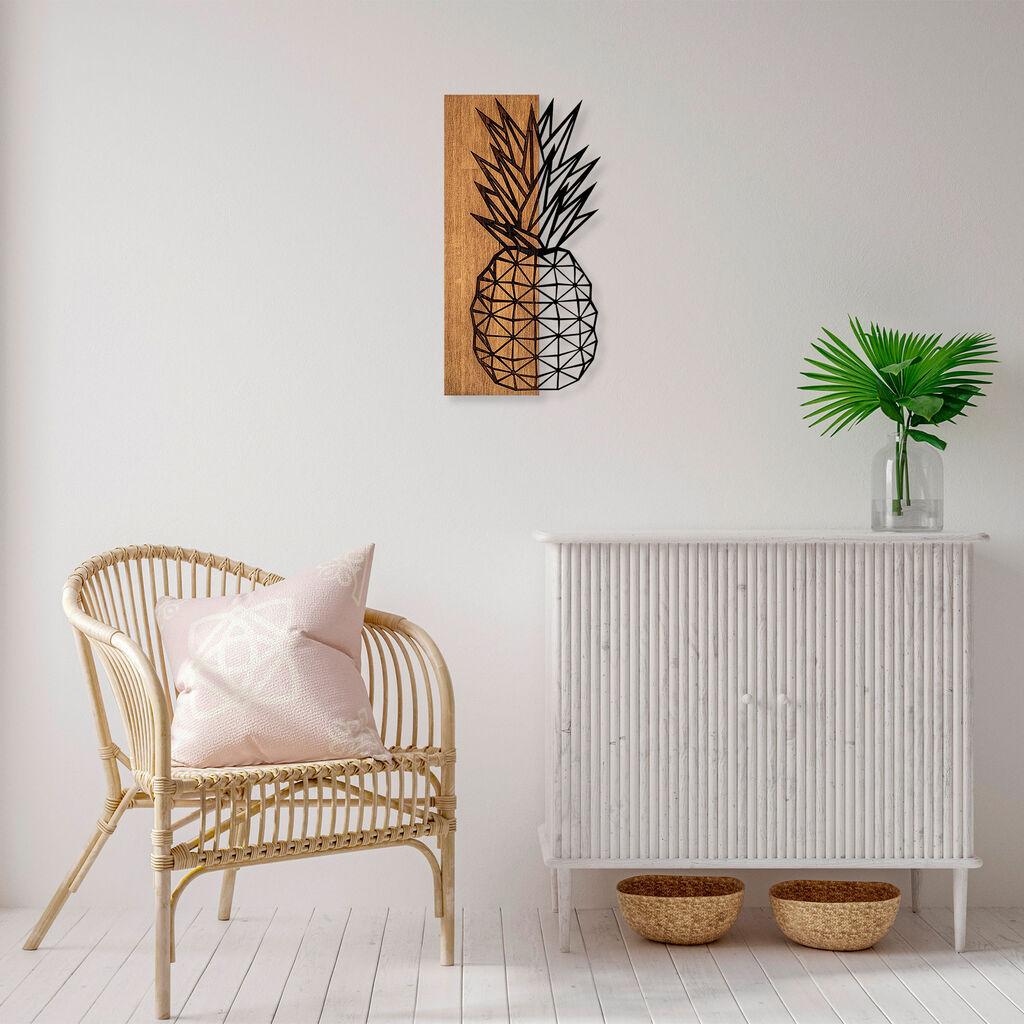Wallity декорација за ѕид MA-298, 30 x 58 см, кафеава
