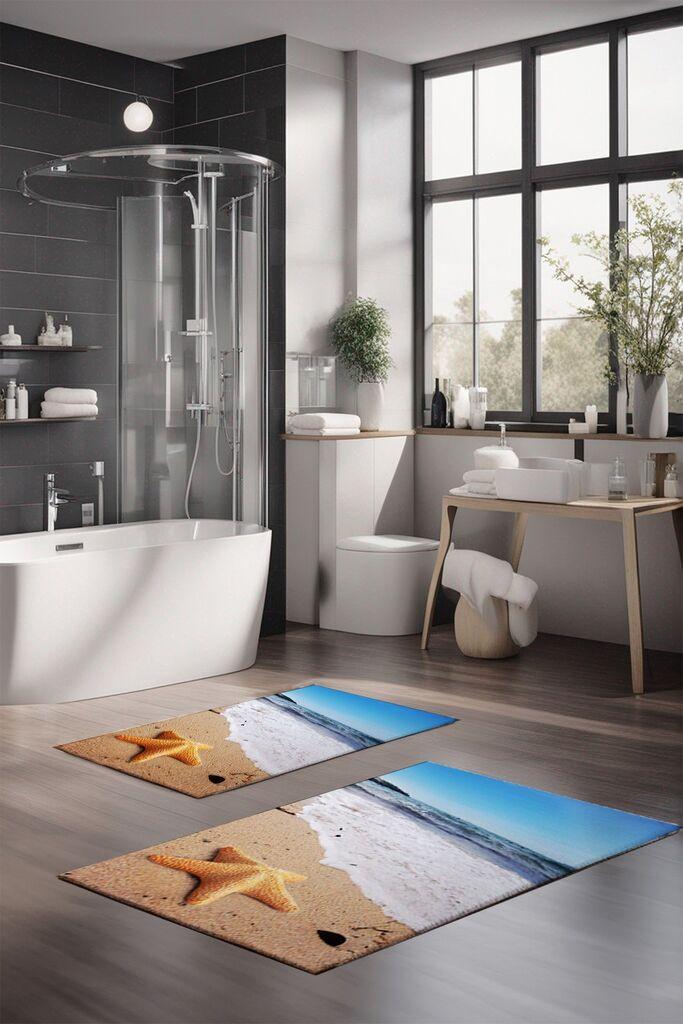 Комплет душеци за бања L'essentiel Maison CT-5112, шарени