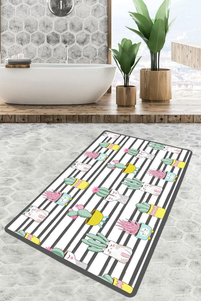 L'essentiel Maison тепих за бања 80x100cm Шарена