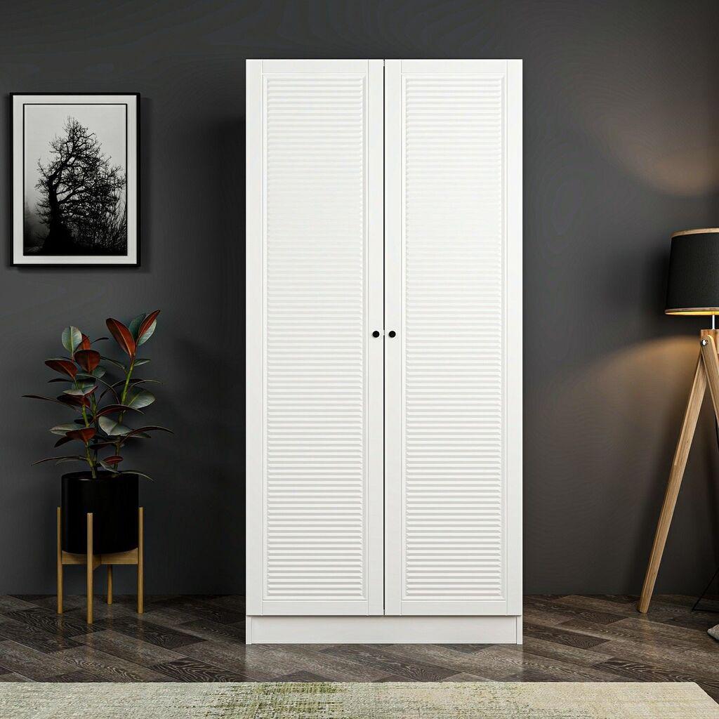 Гардеробер Hanah Home Kale-190, 90x190x52 см, бел