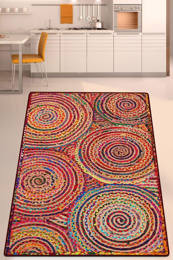 Круг за тепих Conceptum Hypnose, 80x150 cm, Шарена