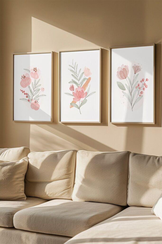 Слика Wallity 3Dartsoho100, 3 дела, 33 x 48 см