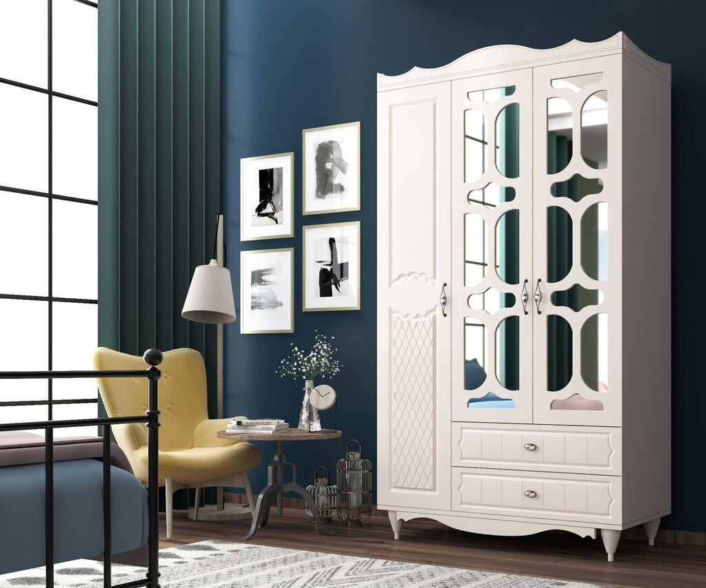 Гардеробер Hanah Home Rb-047, 105x190x52 см, бел