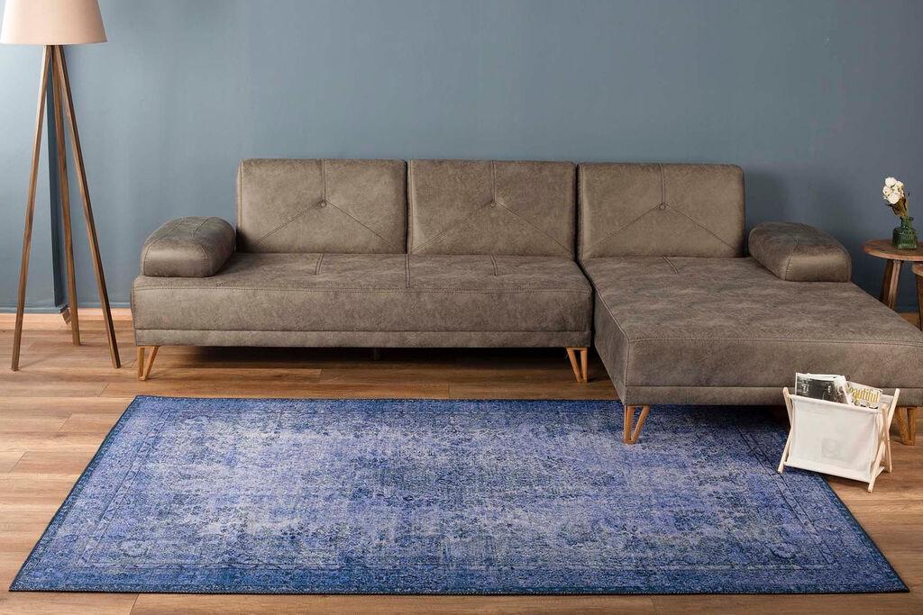 Conceptum Hypnose тепих Dorian Chenille 157, 75x150cm, темно сина