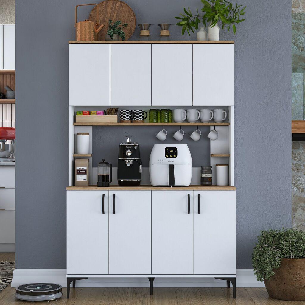 Комода Hanah Home JE176 3398, 120x184,2x40 см, бела