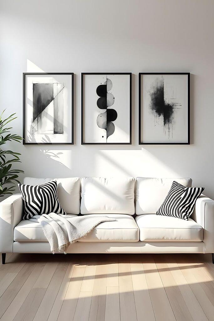 Декоративна слика Wallity Huhu433, 50x70 см, 3 дела
