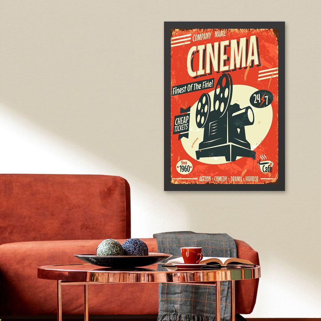 Wallity врамена слика Cinema 2, 55x75 см