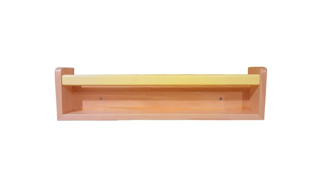 Полица за куќата Hanah Home, 56x14.5x8 см, жолта