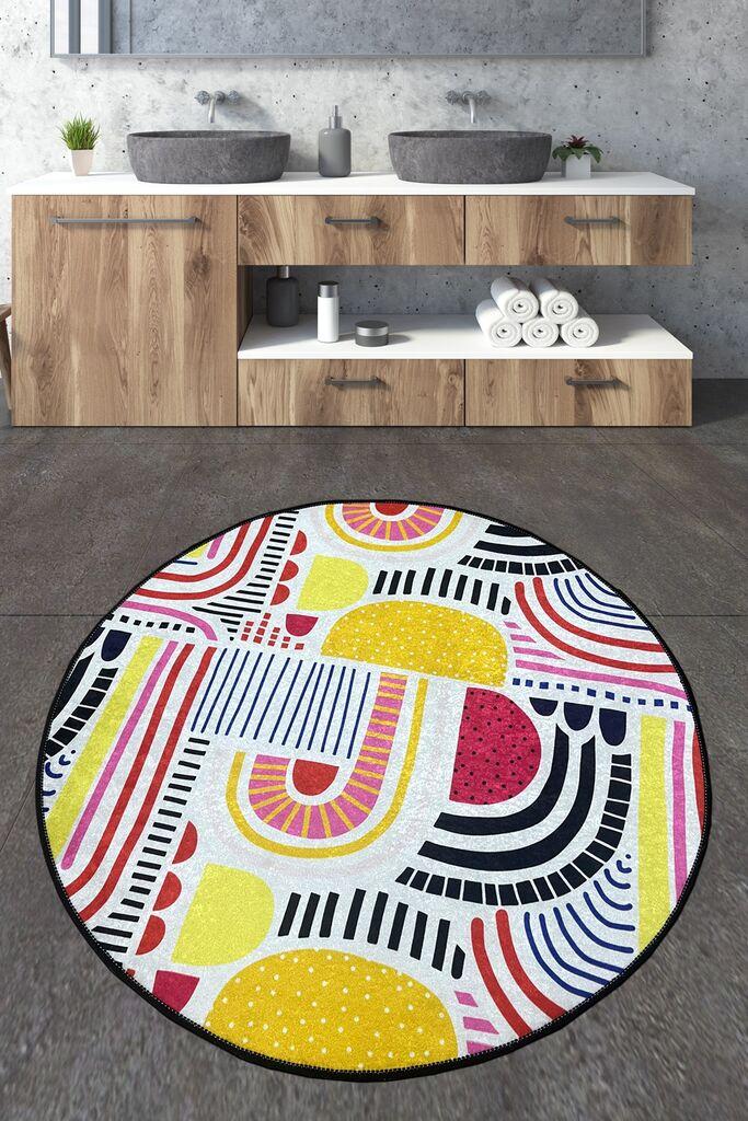 L'essentiel Maison тепих за бања 160x160cm Шарена