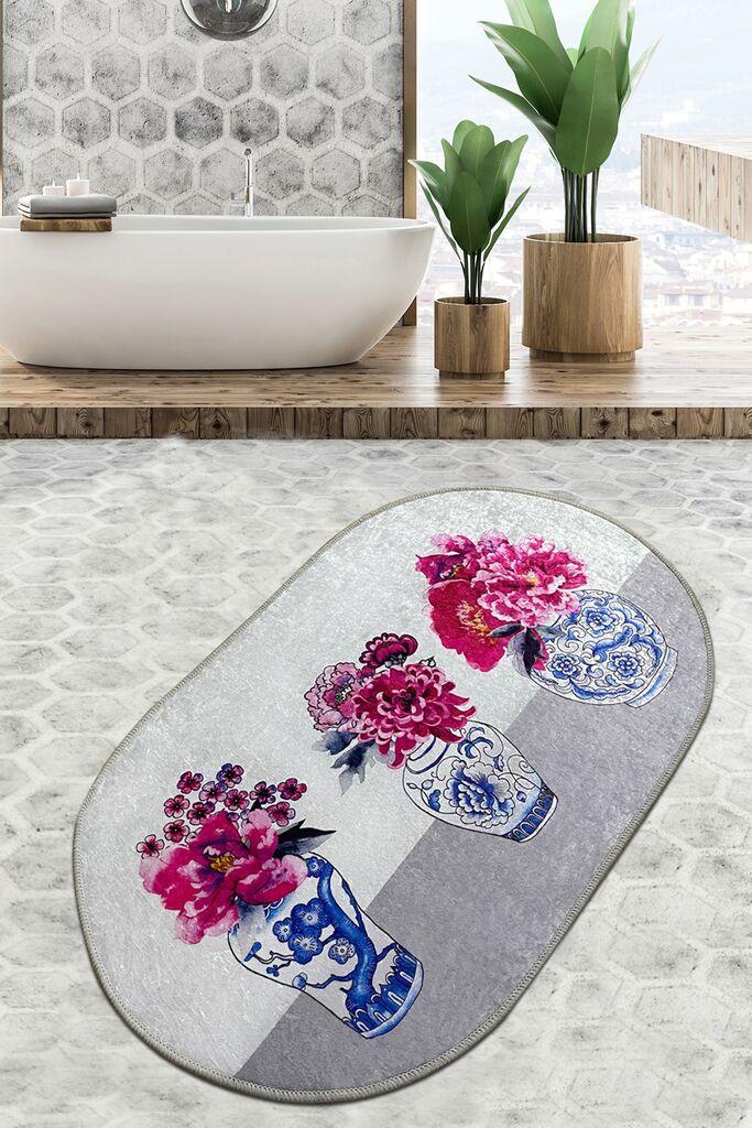 Килим за бања L'essentiel Maison Joseph, 80x100cm, сив