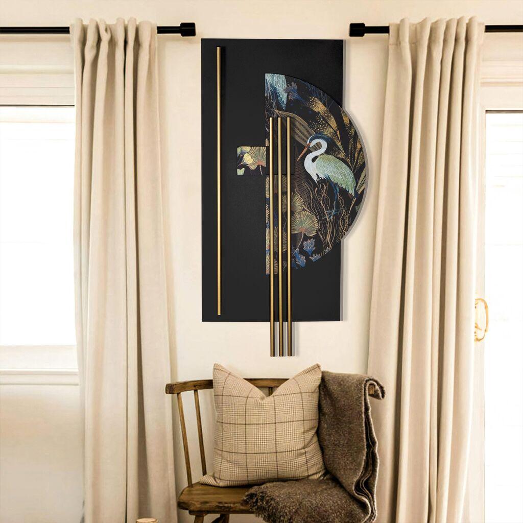 Wallity Grus dzидна декорација - APT778, 55 x 106 см, шарена