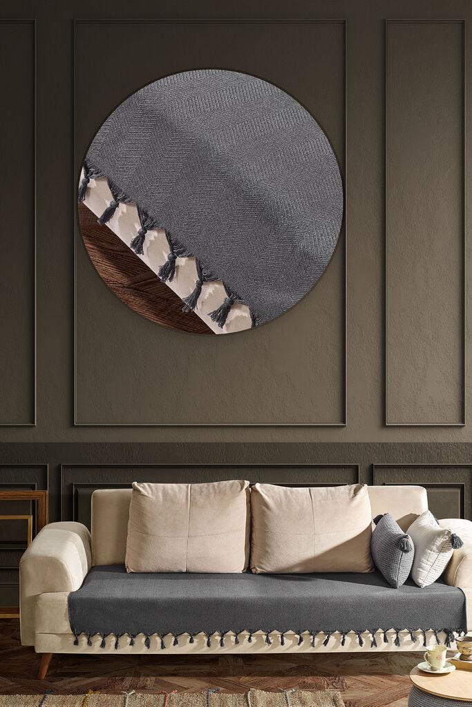 L'essentiel Maison Prespread Asya, 115x200 cm, антрацит