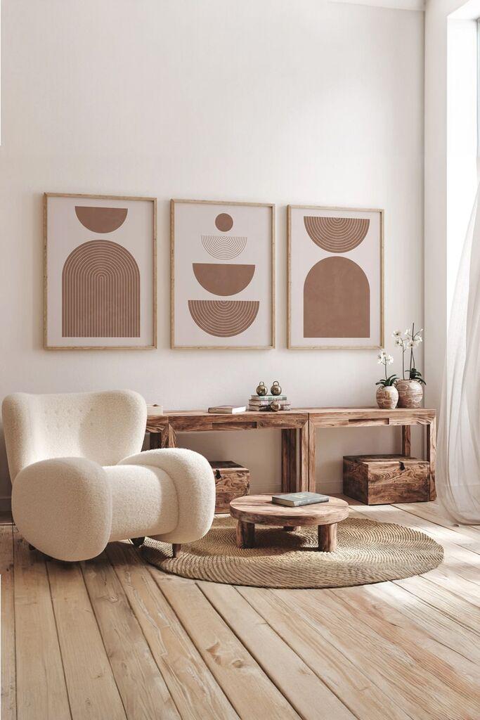Слика Wallity 3Dartsoho43, 3 дела, 33 x 48 см