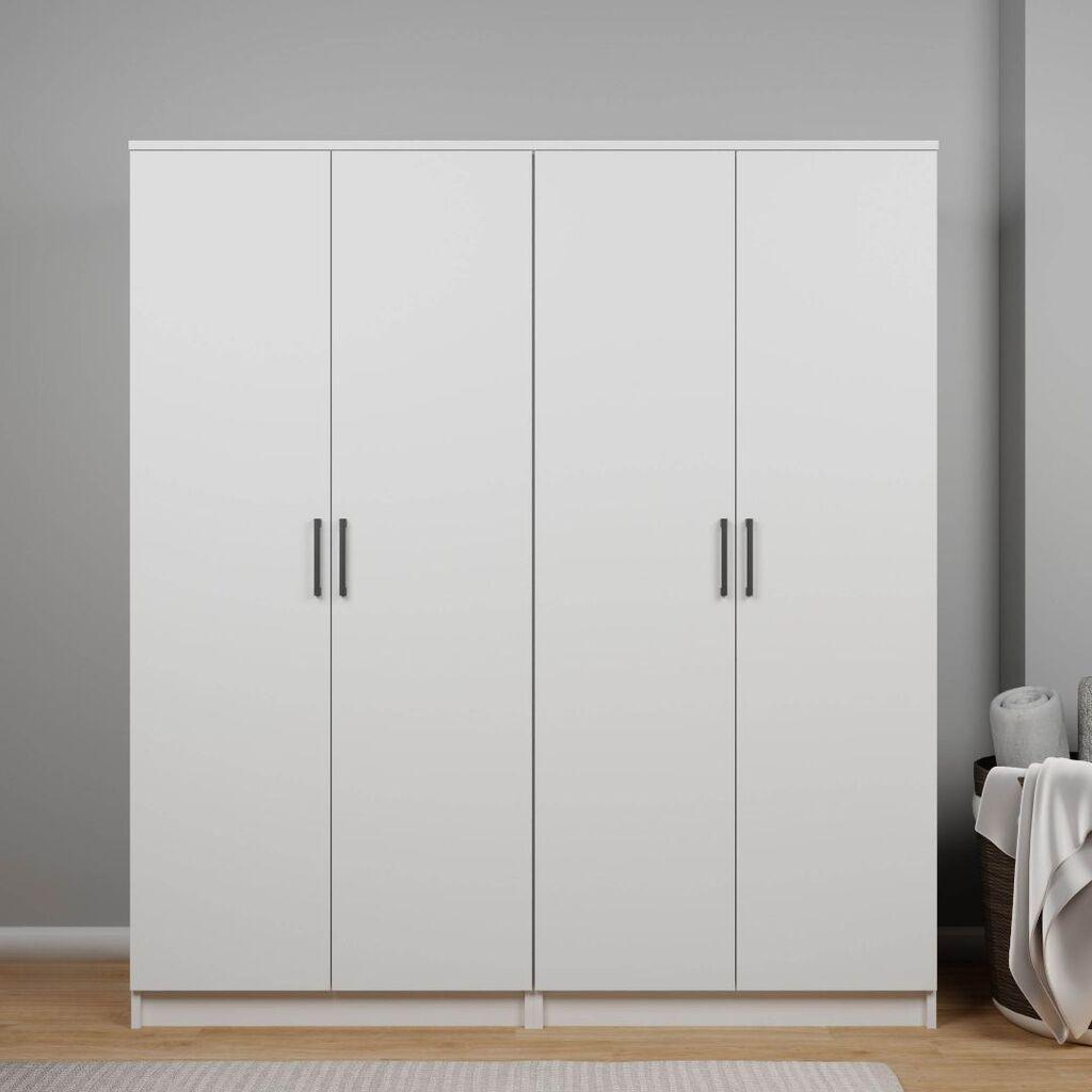 Гардеробер Hanah Home Kardelen 1600-103, 160x180x51.8 см, бела