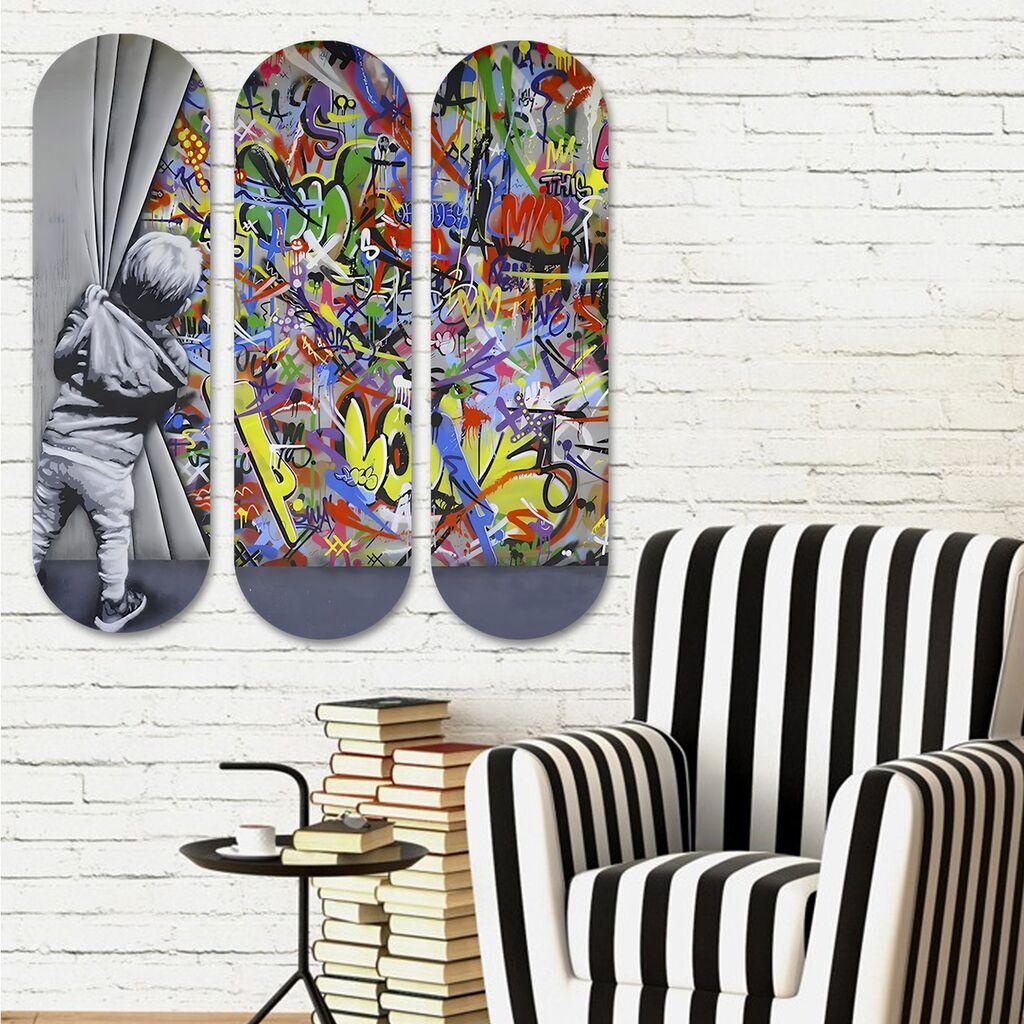 Слика Wallity 3KY3810, 70x70 см, 3 дела