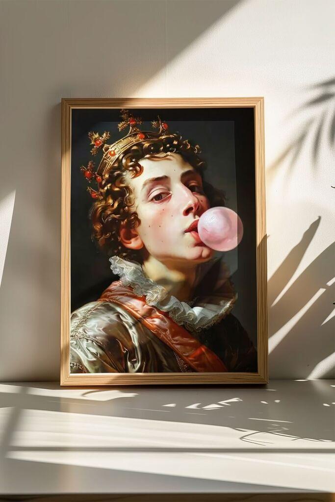 Врамена слика Wallity Artsmdftek35, 50x70 см