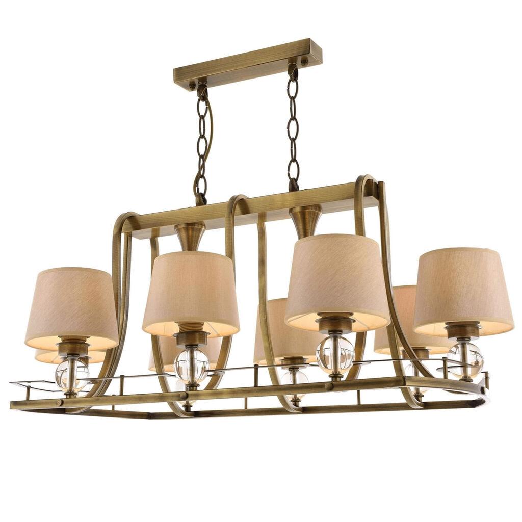Opviq Luster Av-1597-8Es-Ym, 70 x92x55 cm, кафеаво-беж