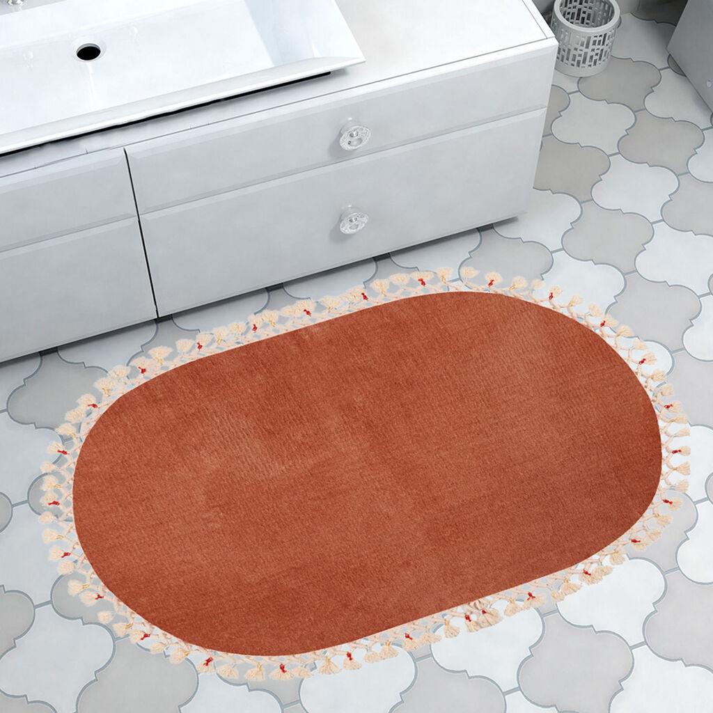 L'essentiel Maison тепих за бања 50x75cm Браун