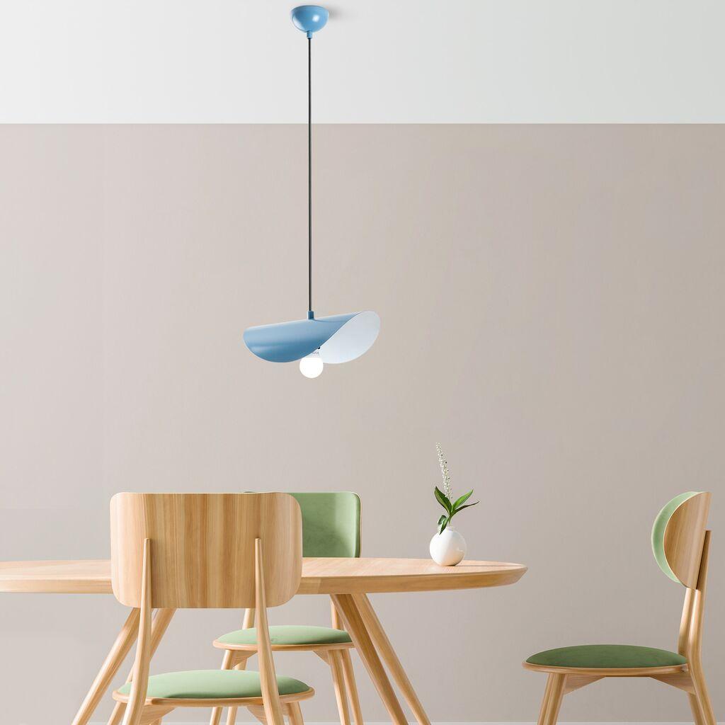Opviq Luster Eger, 17-106cm, O10, E27, Сина