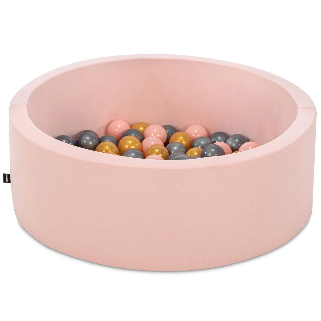Базен со топчиња Aberto Design, Bubble Pops v10, 85x85x30 см, розов