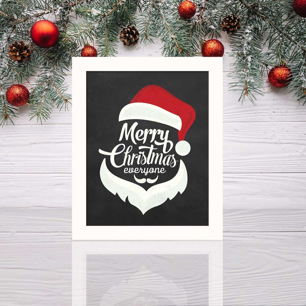 Wallity BCTNOEL 001 Декоративна слика, 23,5x28,5 см