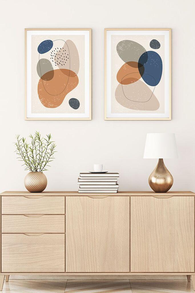 Wallity Huhu5 врамена слика, 30x40 см, 2 дела