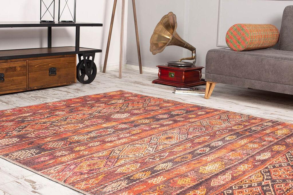 Conceptum Hypnose Soul Chenille Црвен AL 215 тепих, 75x150cm