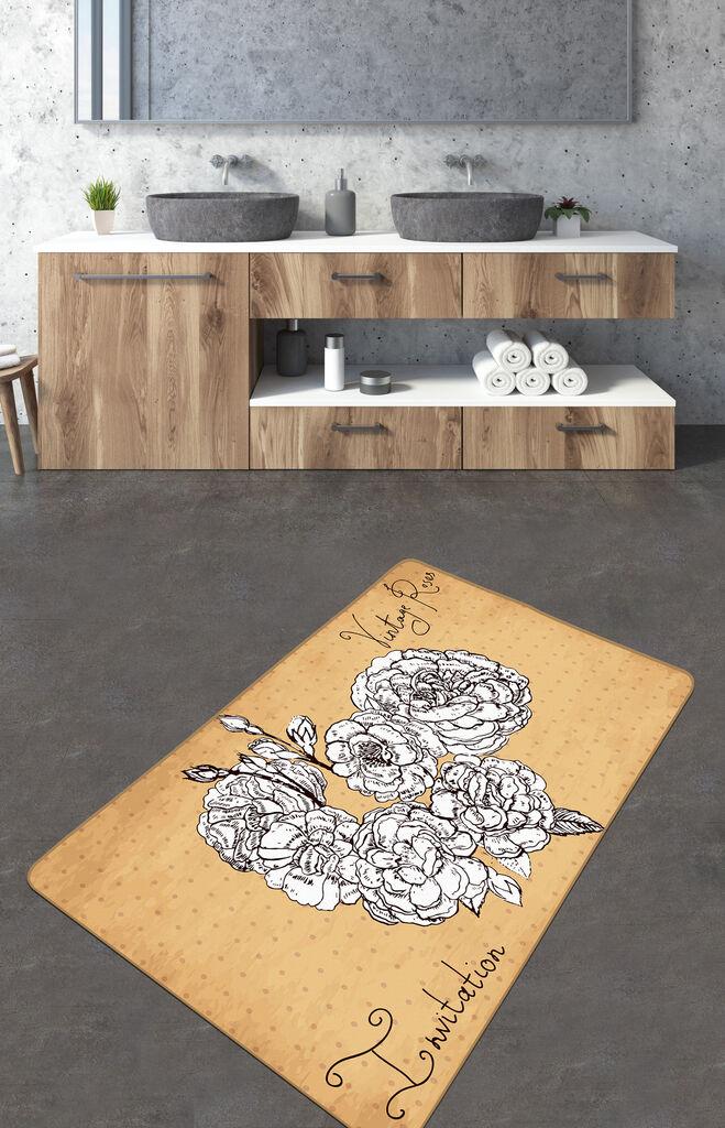 L'essentiel Maison тепих за бања 80x100cm Шарена
