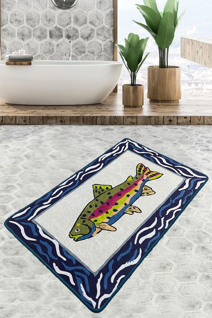 Простирка за бања L'essentiel Maison 70x120cm Шарена