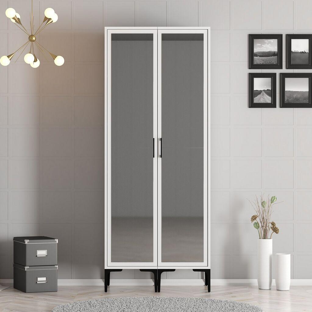 Гардеробер Hanah Home Kumsal RR, 80x201,4x47,5 см, бел